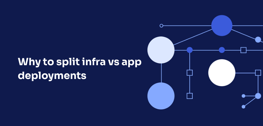 Por que separar o deploy de infra e de aplicação